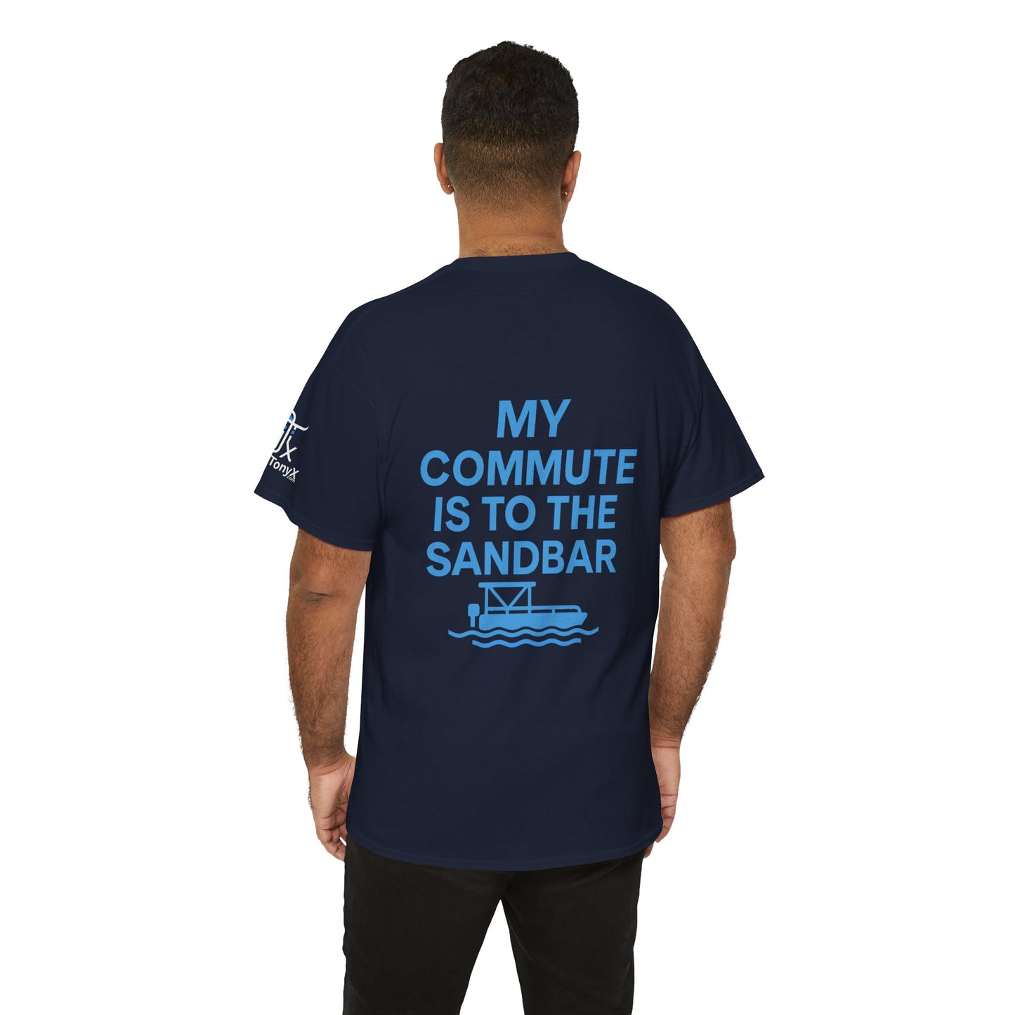 Waves and Weekends Tee - My Commute is to the Sandbar