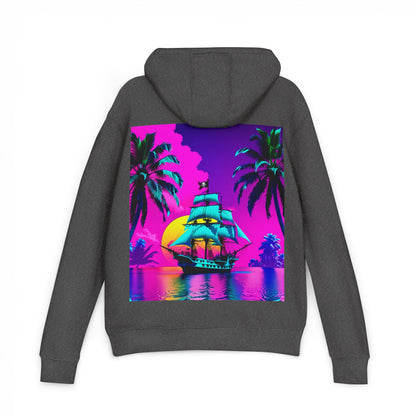Neon Seas Tropical Paradise Hoodie