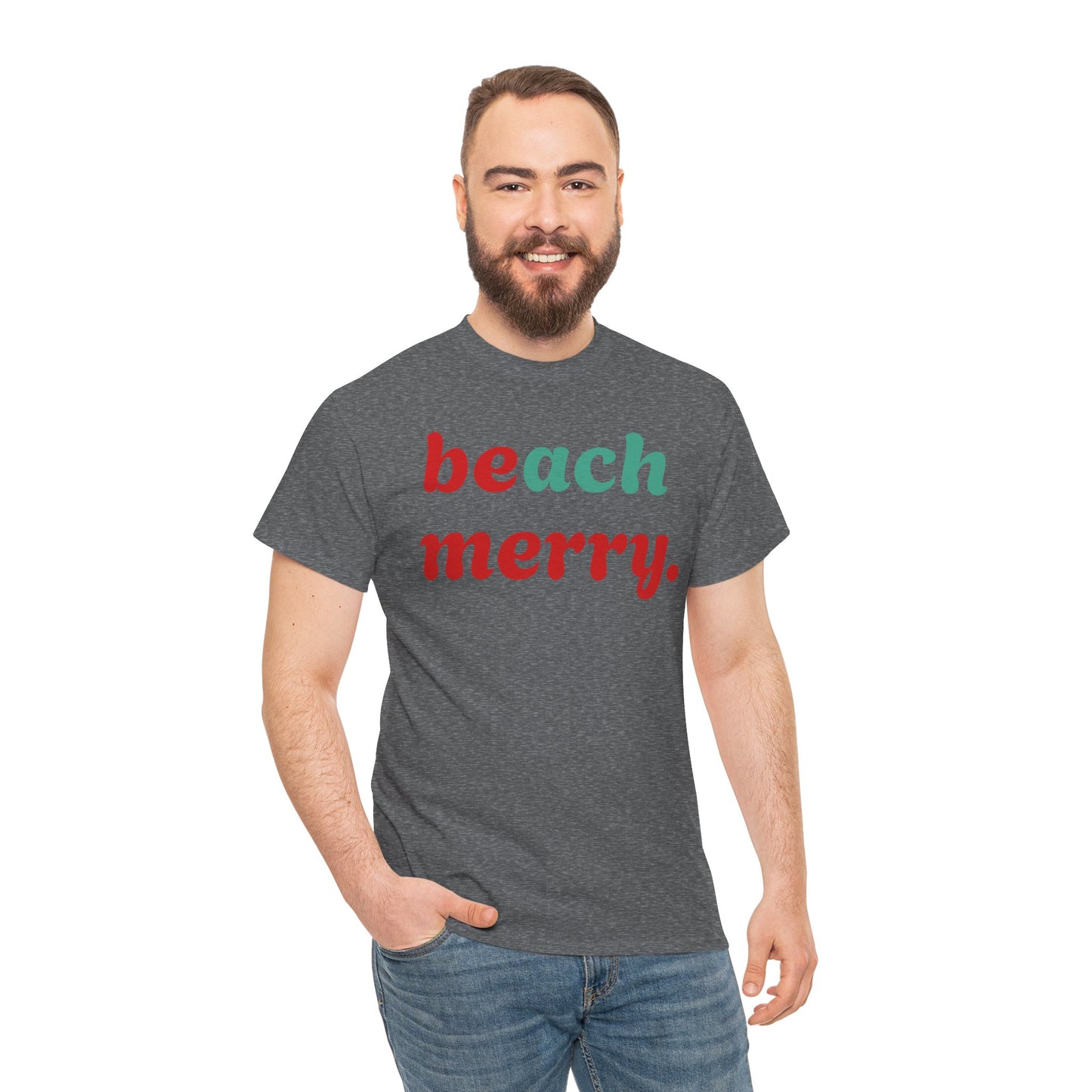 “Beach Merry” — Holiday T-Shirt