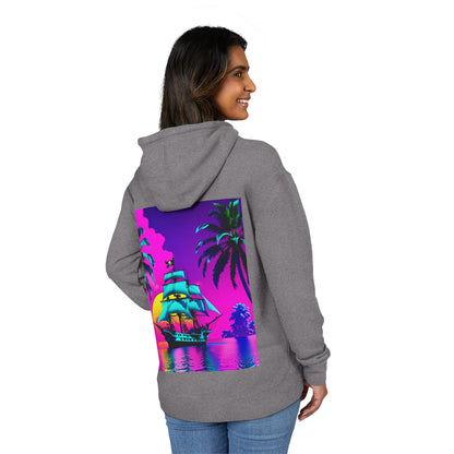 Neon Seas Tropical Paradise Hoodie