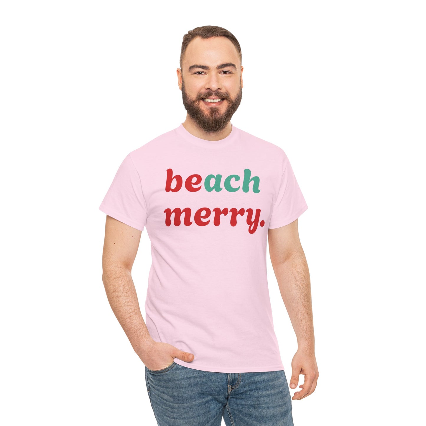 “Beach Merry” — Holiday T-Shirt