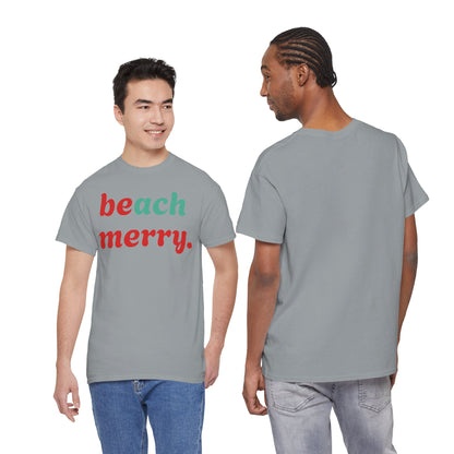 “Beach Merry” — Holiday T-Shirt