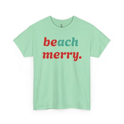 “Beach Merry” — Holiday T-Shirt