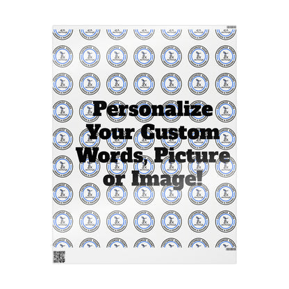 Personalized Wrapping Paper – Festive Holiday Gift Wrap Rolls