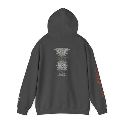 Orange Line Metro Hoodie