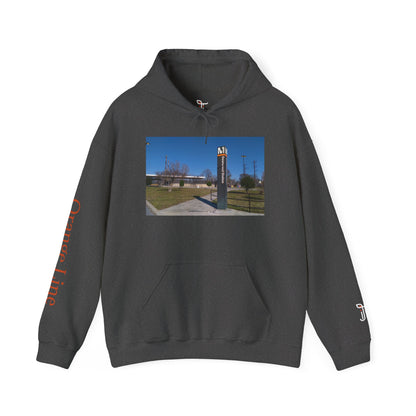 Orange Line Metro Hoodie