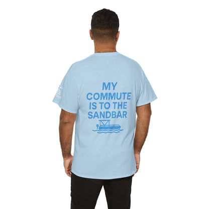 Waves and Weekends Tee - My Commute is to the Sandbar