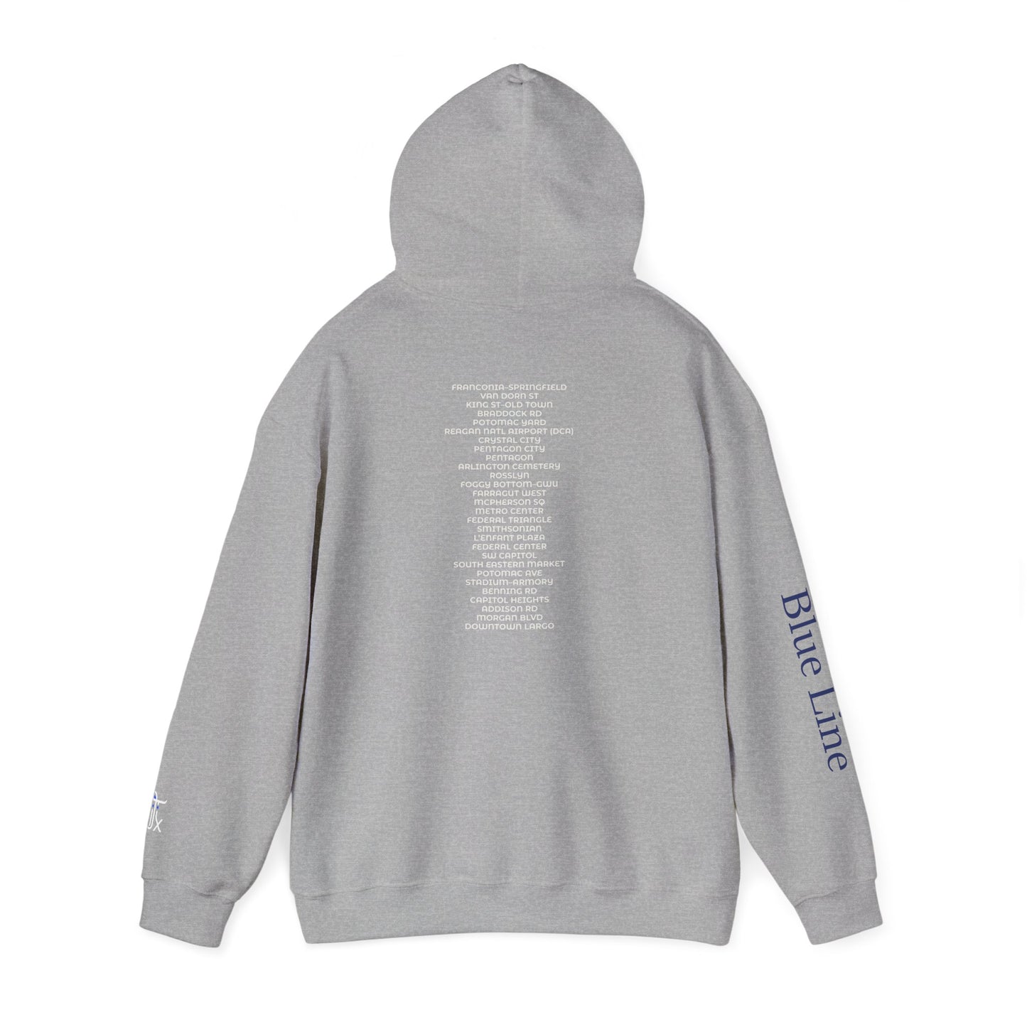 Blue Line Metro Hoodie