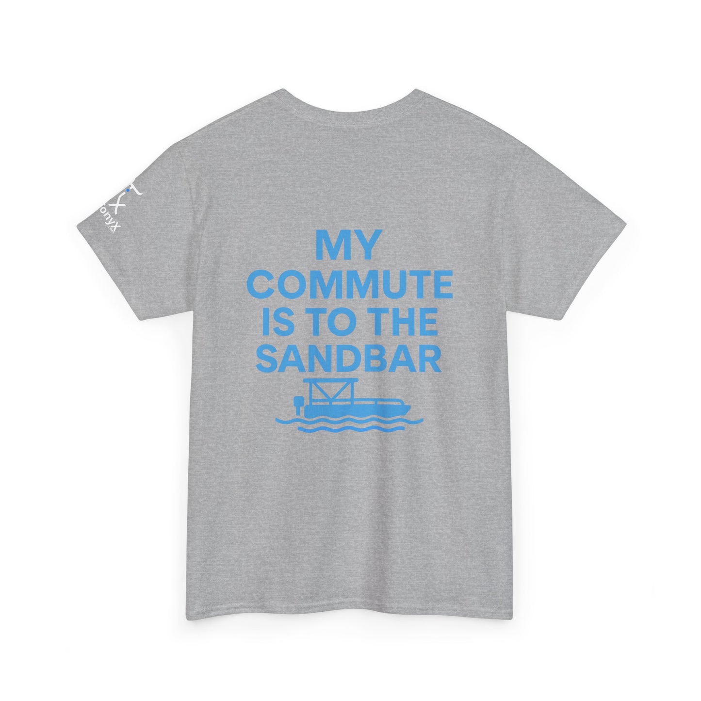 Waves and Weekends Tee - My Commute is to the Sandbar