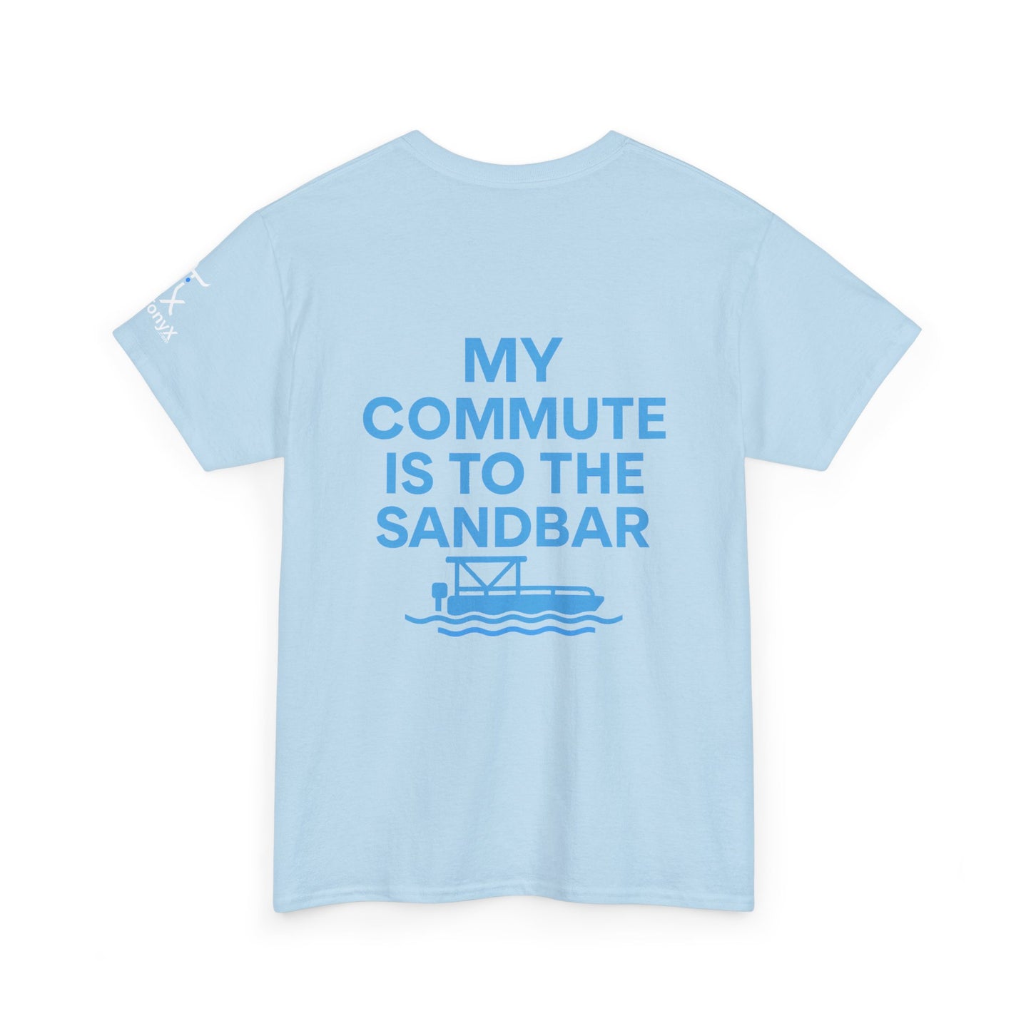 Waves and Weekends Tee - My Commute is to the Sandbar