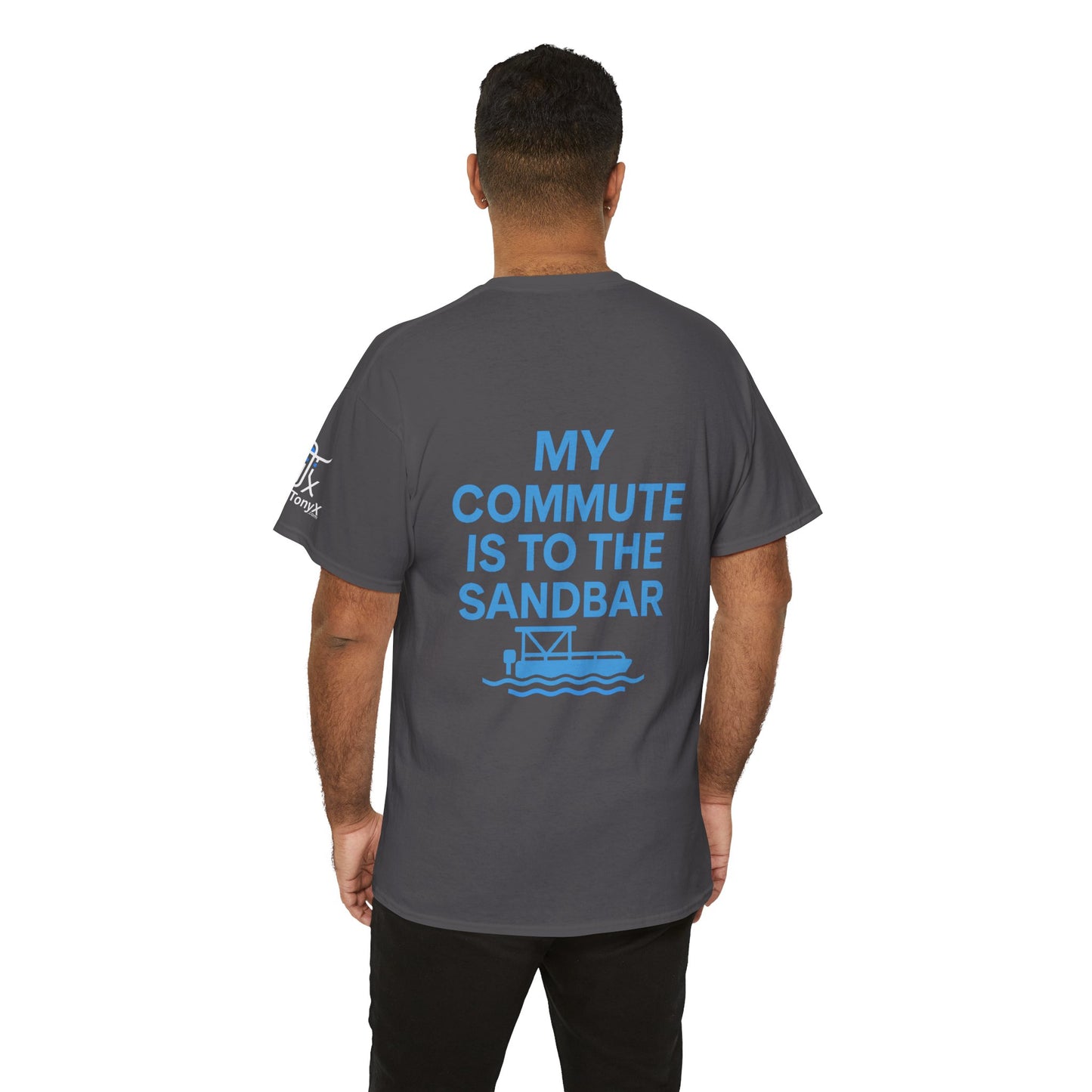 Waves and Weekends Tee - My Commute is to the Sandbar