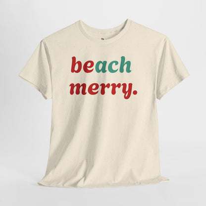 “Beach Merry” — Holiday T-Shirt