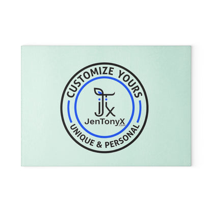 Customizable Glass Cutting Board - Personalized Kitchen Glass Chopping Board