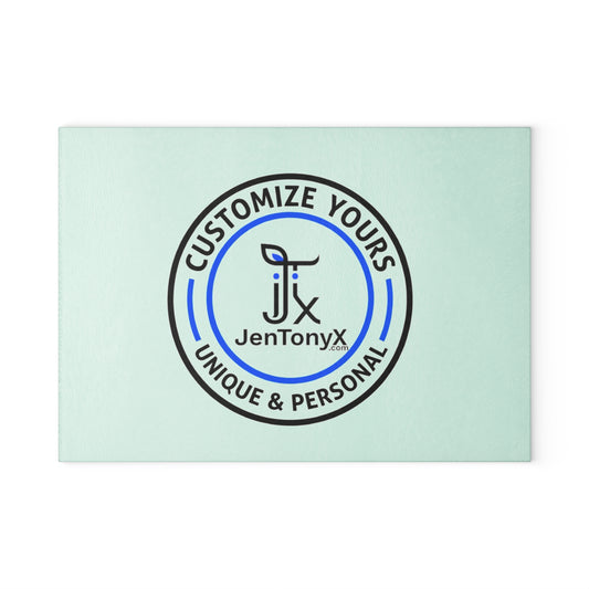 Customizable Glass Cutting Board - Personalized Kitchen Glass Chopping Board