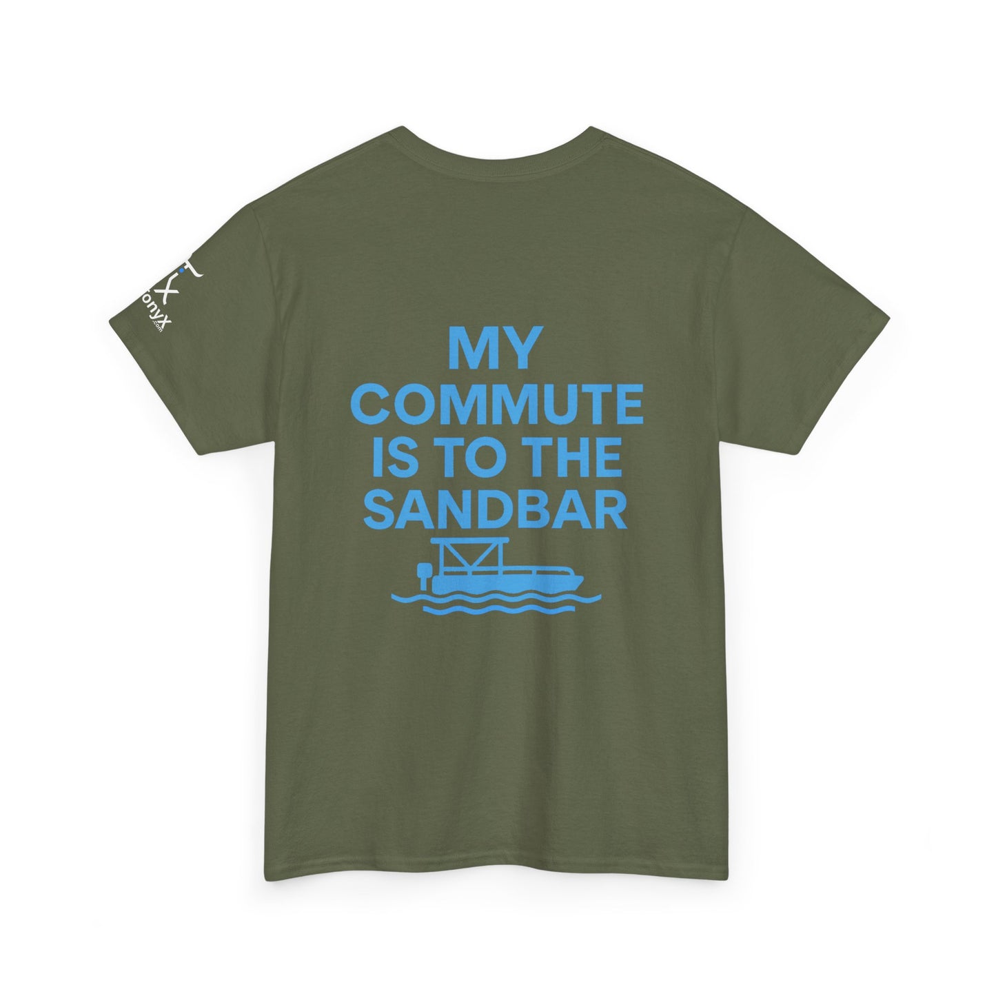 Waves and Weekends Tee - My Commute is to the Sandbar