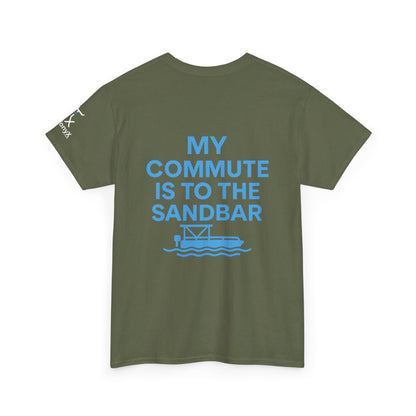 Waves and Weekends Tee - My Commute is to the Sandbar