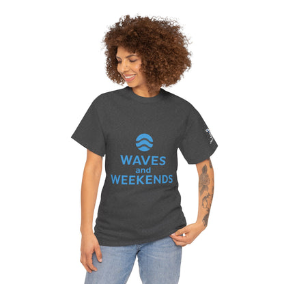 Waves and Weekends Tee - My Commute is to the Sandbar