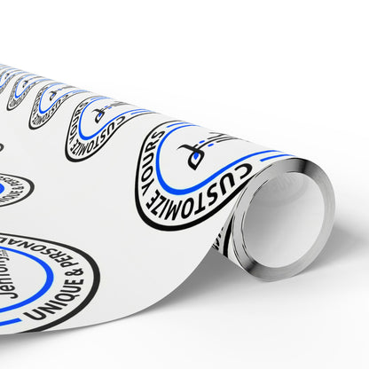 Personalized Wrapping Paper – Festive Holiday Gift Wrap Rolls