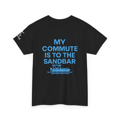 Waves and Weekends Tee - My Commute is to the Sandbar