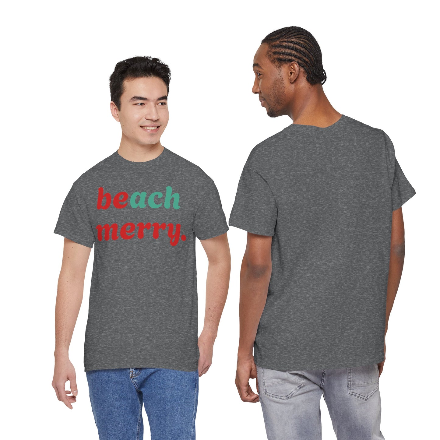 “Beach Merry” — Holiday T-Shirt