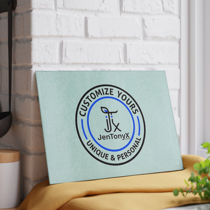 Customizable Glass Cutting Board - Personalized Kitchen Glass Chopping Board