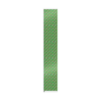 Green Santa & Gingerbread Madness — Holiday Wrapping Paper Rolls