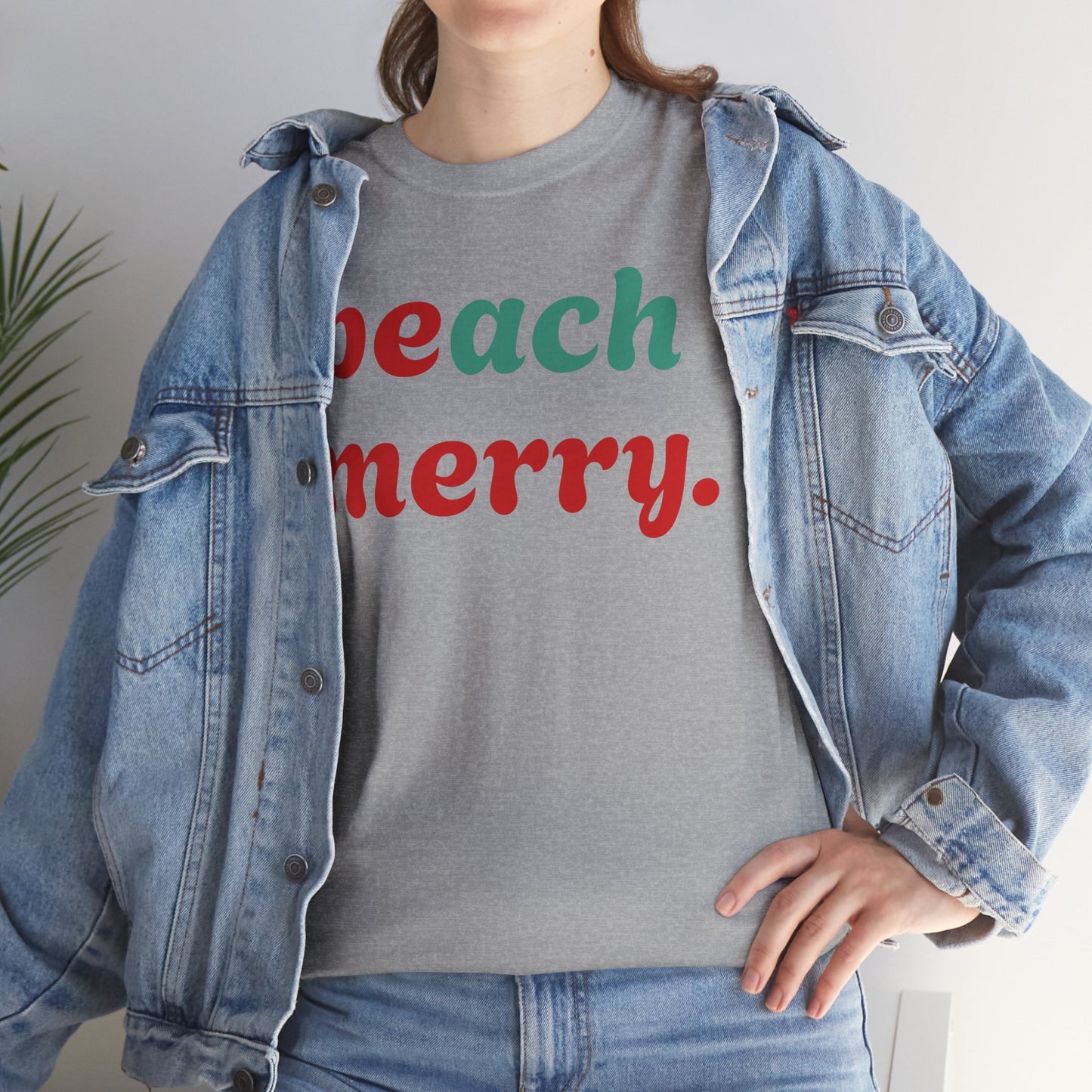 “Beach Merry” — Holiday T-Shirt