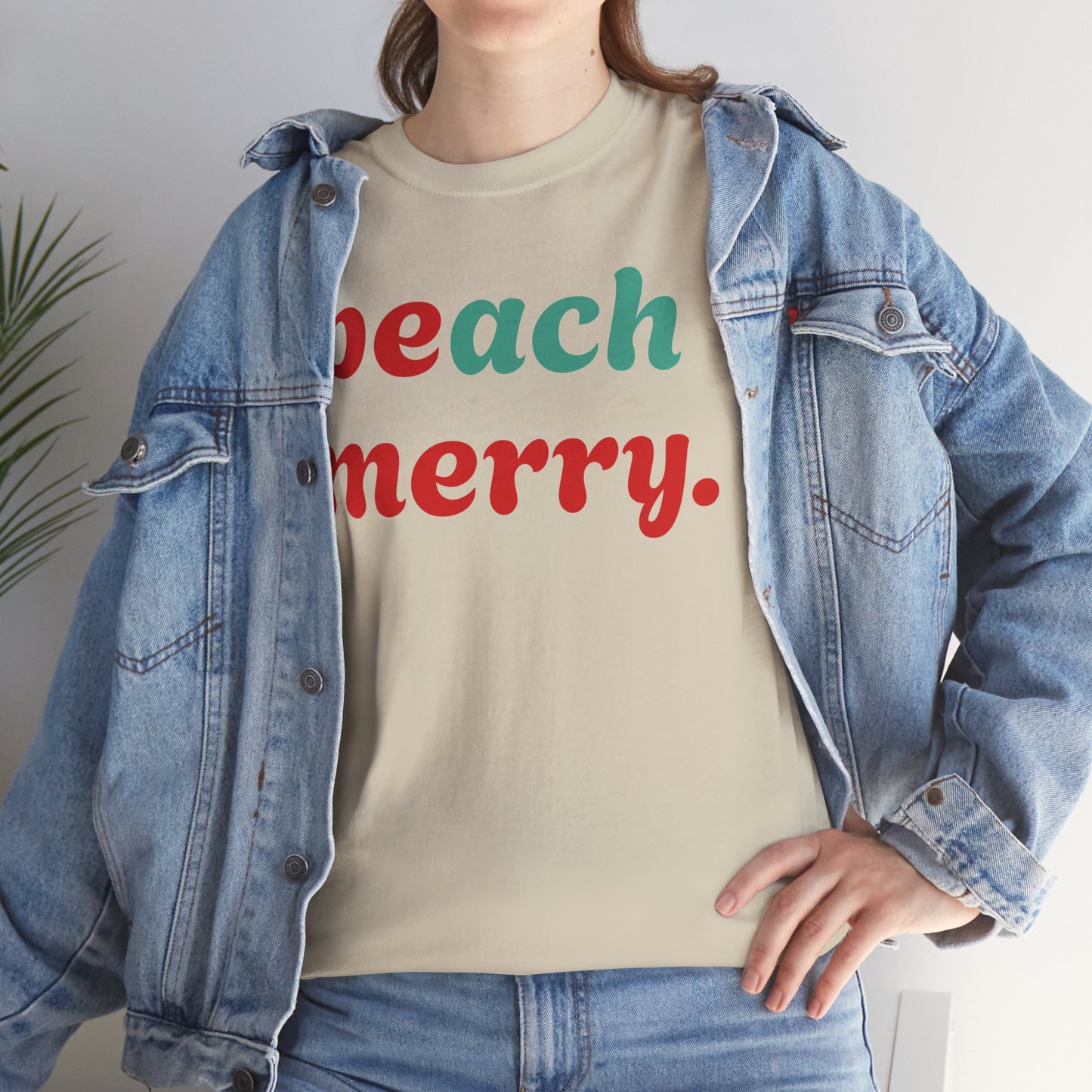 “Beach Merry” — Holiday T-Shirt