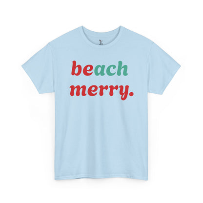 “Beach Merry” — Holiday T-Shirt