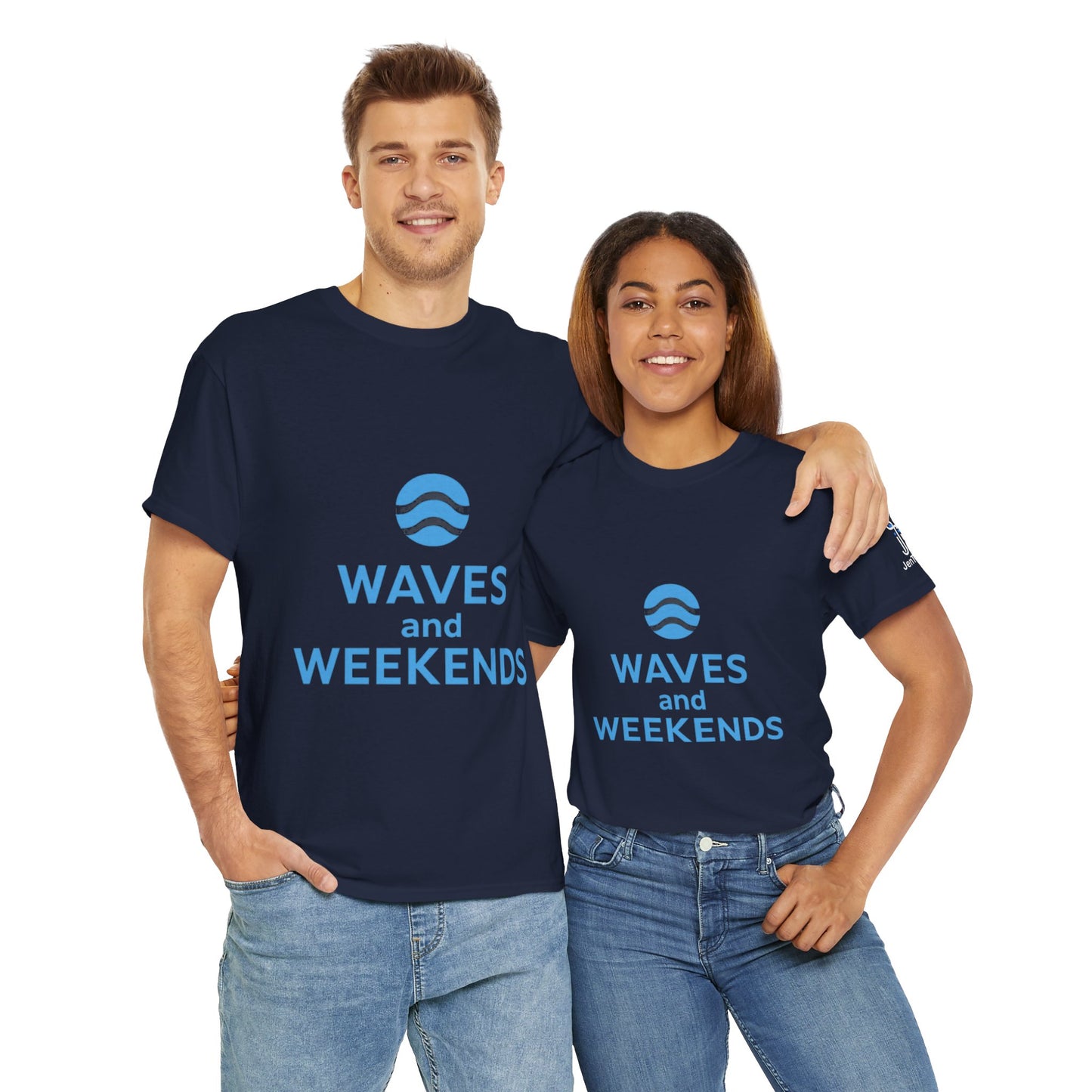 Waves and Weekends Tee - My Commute is to the Sandbar