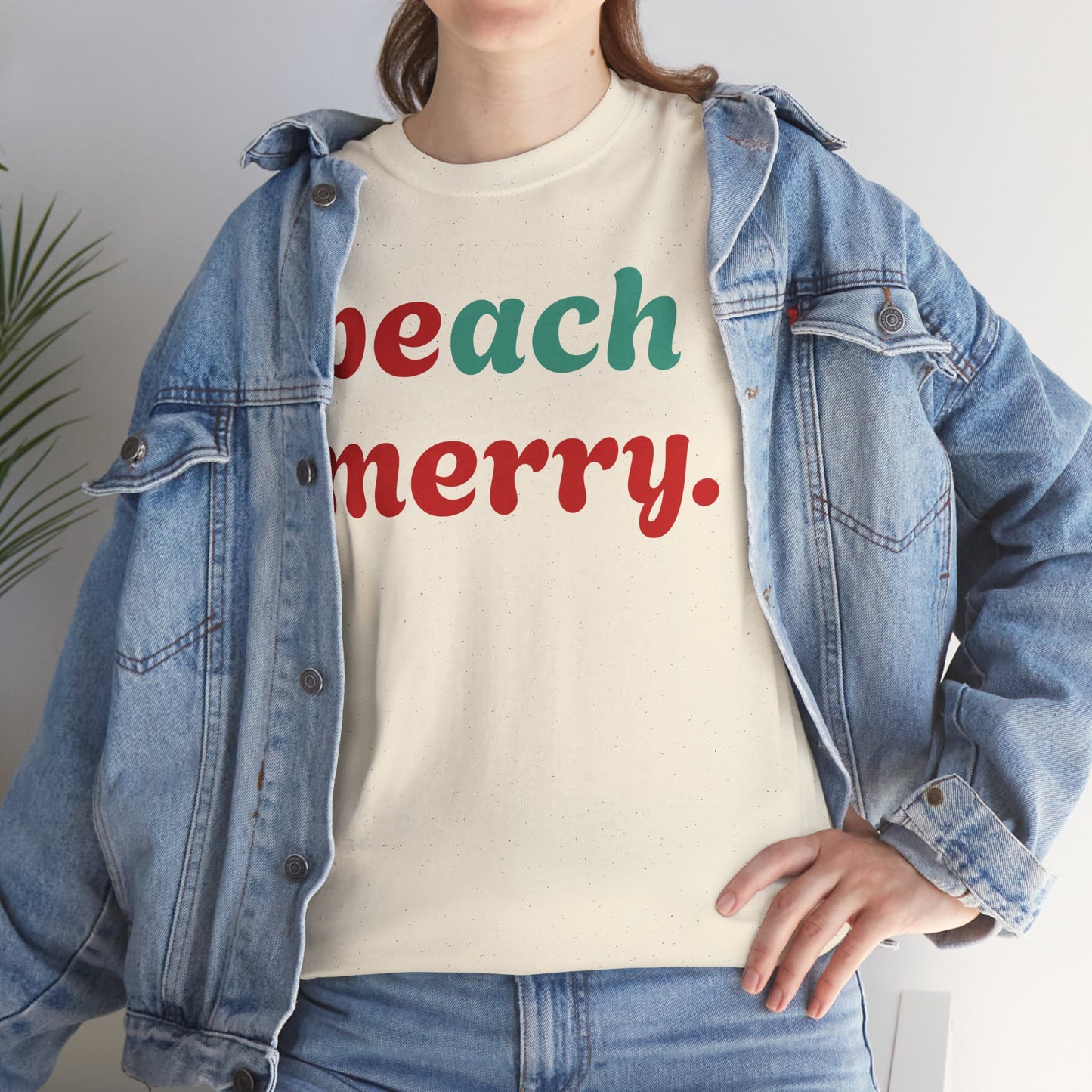 “Beach Merry” — Holiday T-Shirt