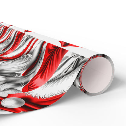 Mr. and Mrs. Claus — Holiday Wrapping Paper Rolls