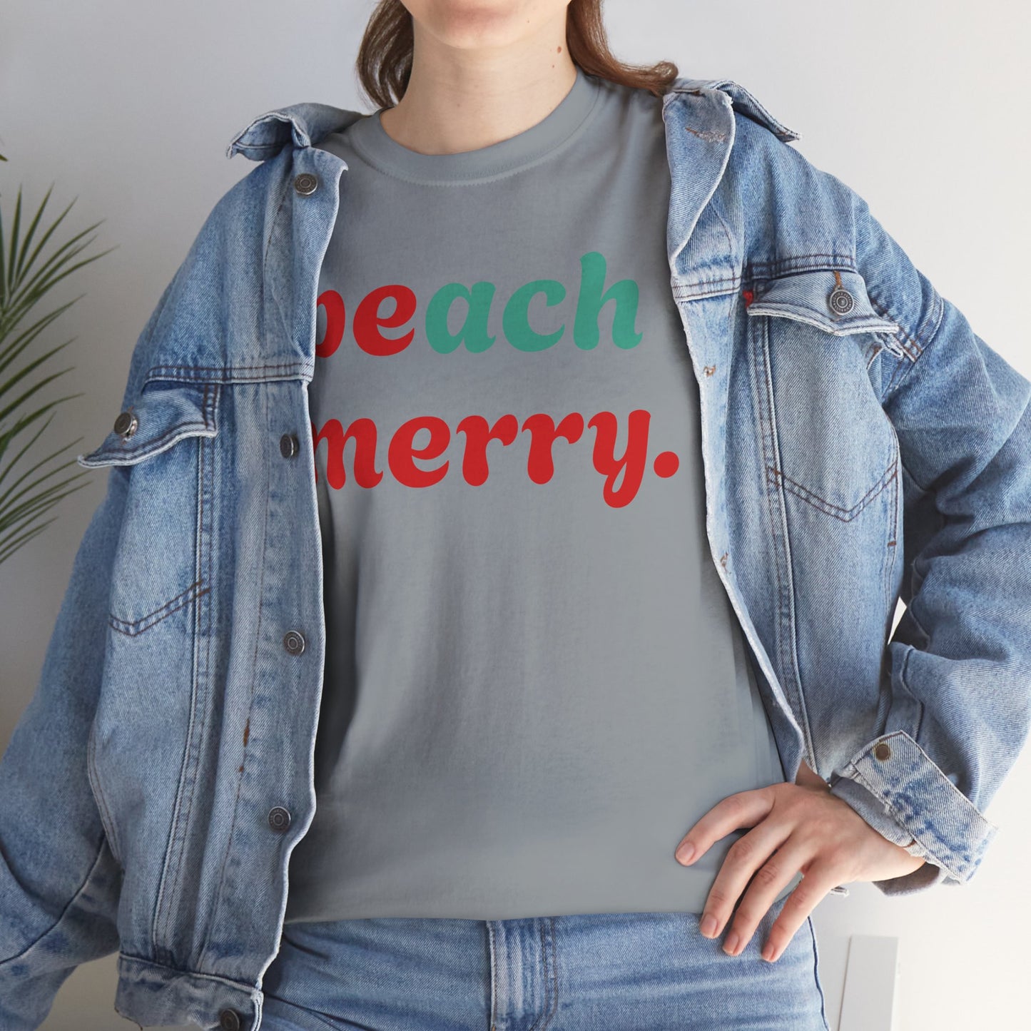 “Beach Merry” — Holiday T-Shirt