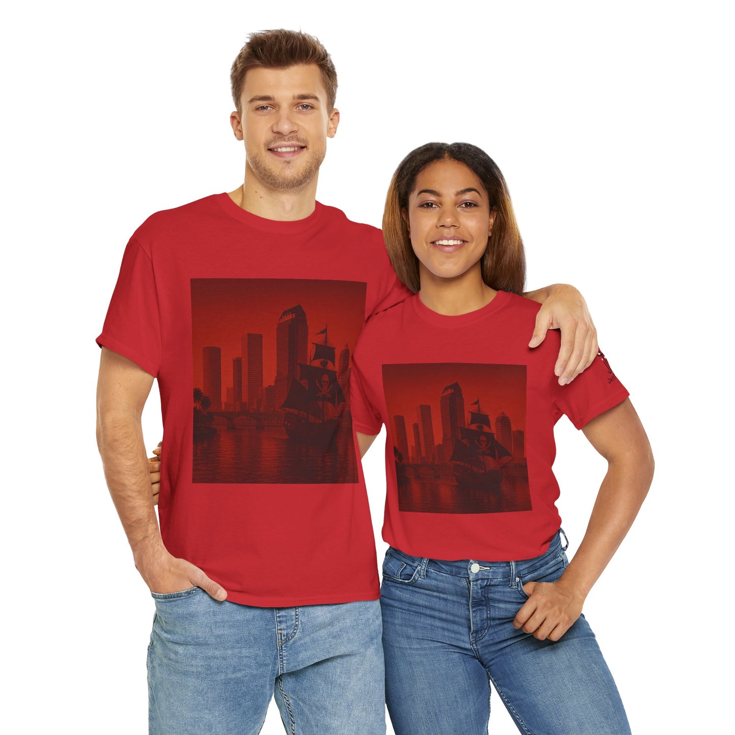 Red Marauders - Gasparilla Edition - Unisex Cotton Tee