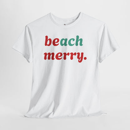 “Beach Merry” — Holiday T-Shirt