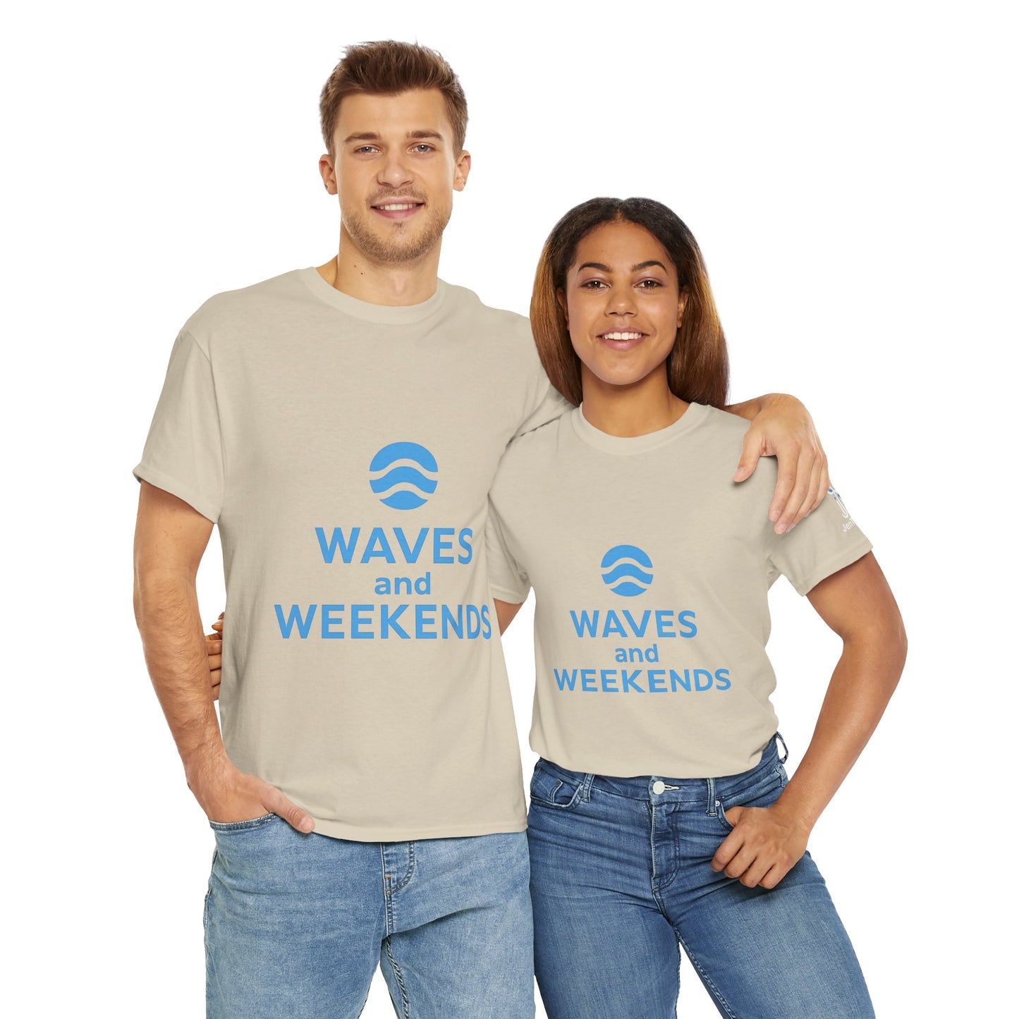Waves and Weekends Tee - My Commute is to the Sandbar