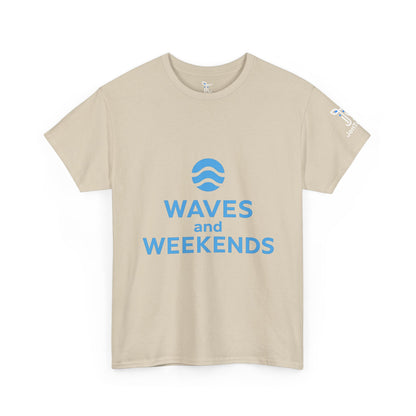 Waves and Weekends Tee - My Commute is to the Sandbar