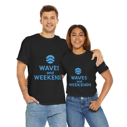 Waves and Weekends Tee - My Commute is to the Sandbar