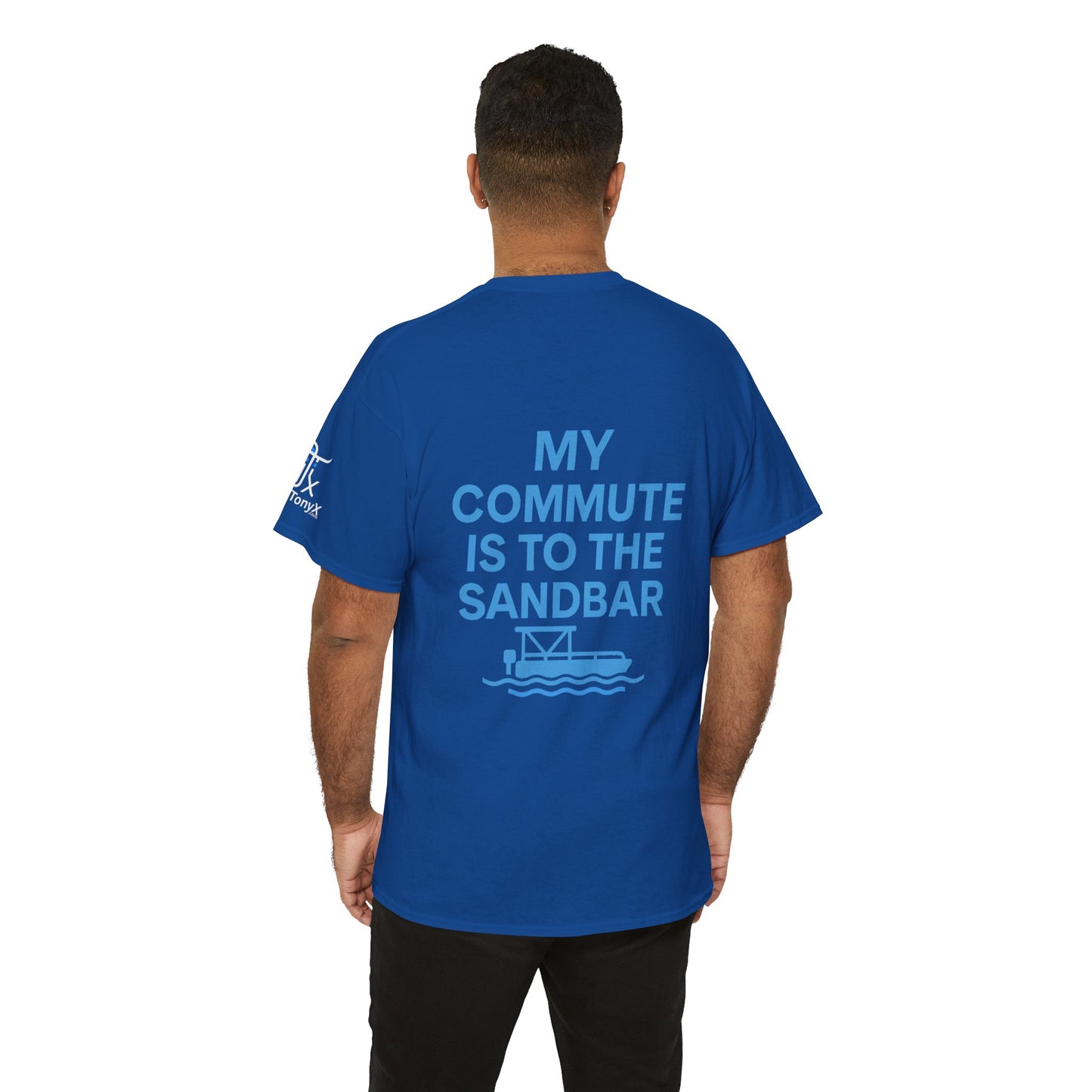 Waves and Weekends Tee - My Commute is to the Sandbar