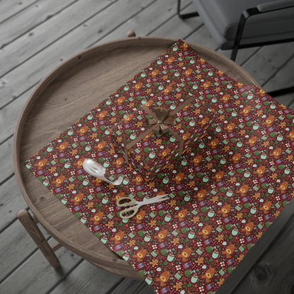 Christmas Cookies and Reindeer — Wrapping Paper Roll