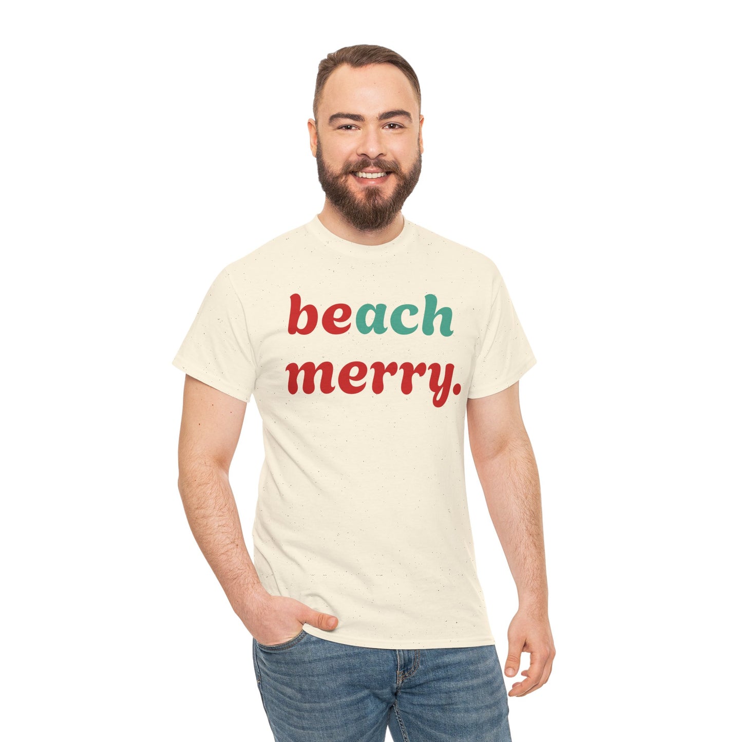 “Beach Merry” — Holiday T-Shirt
