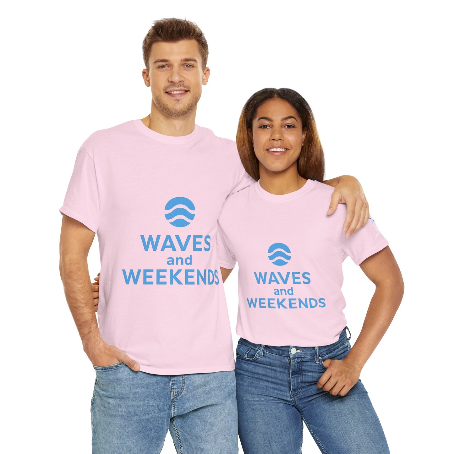 Waves and Weekends Tee - My Commute is to the Sandbar