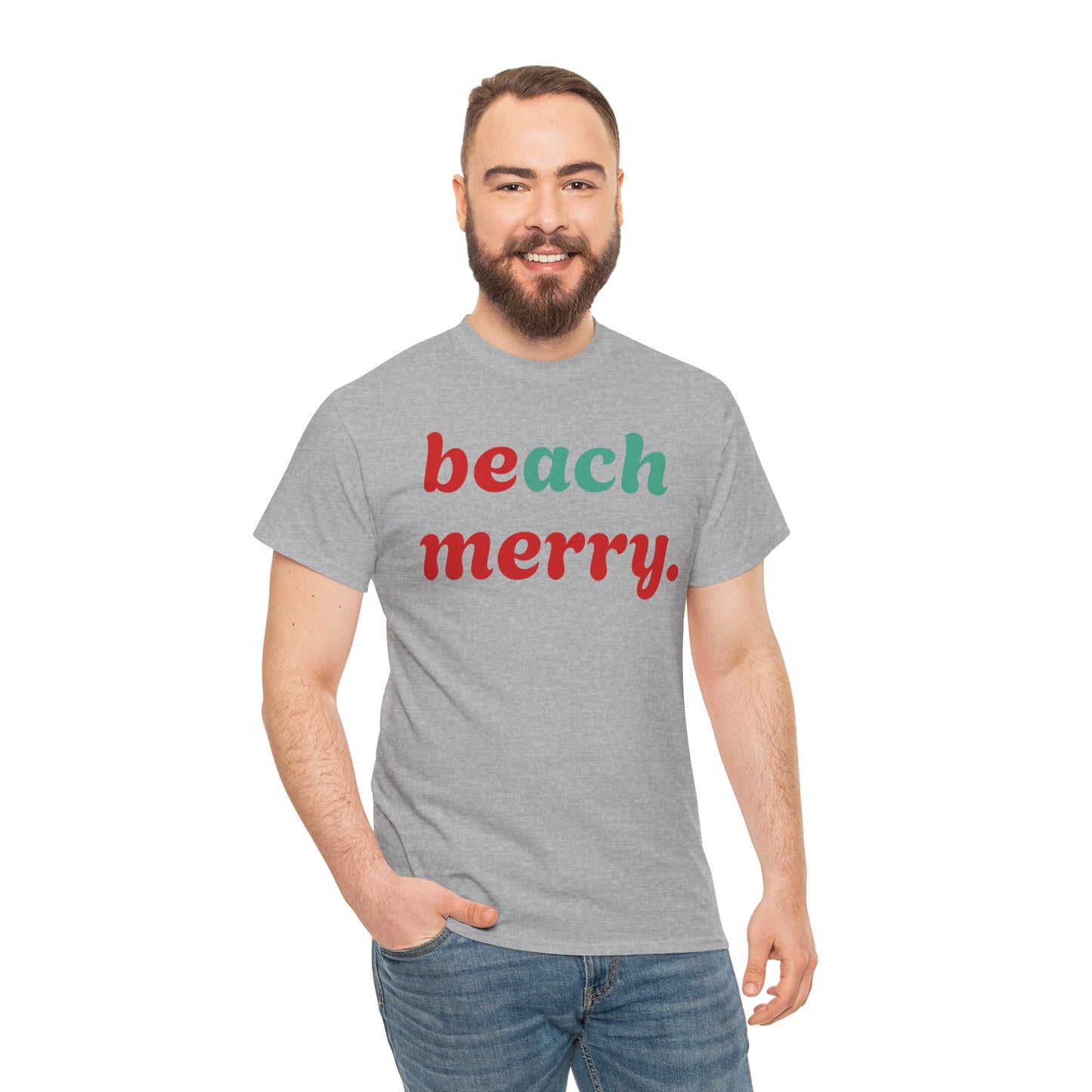 “Beach Merry” — Holiday T-Shirt