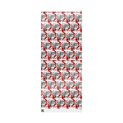 Mr. and Mrs. Claus — Holiday Wrapping Paper Rolls