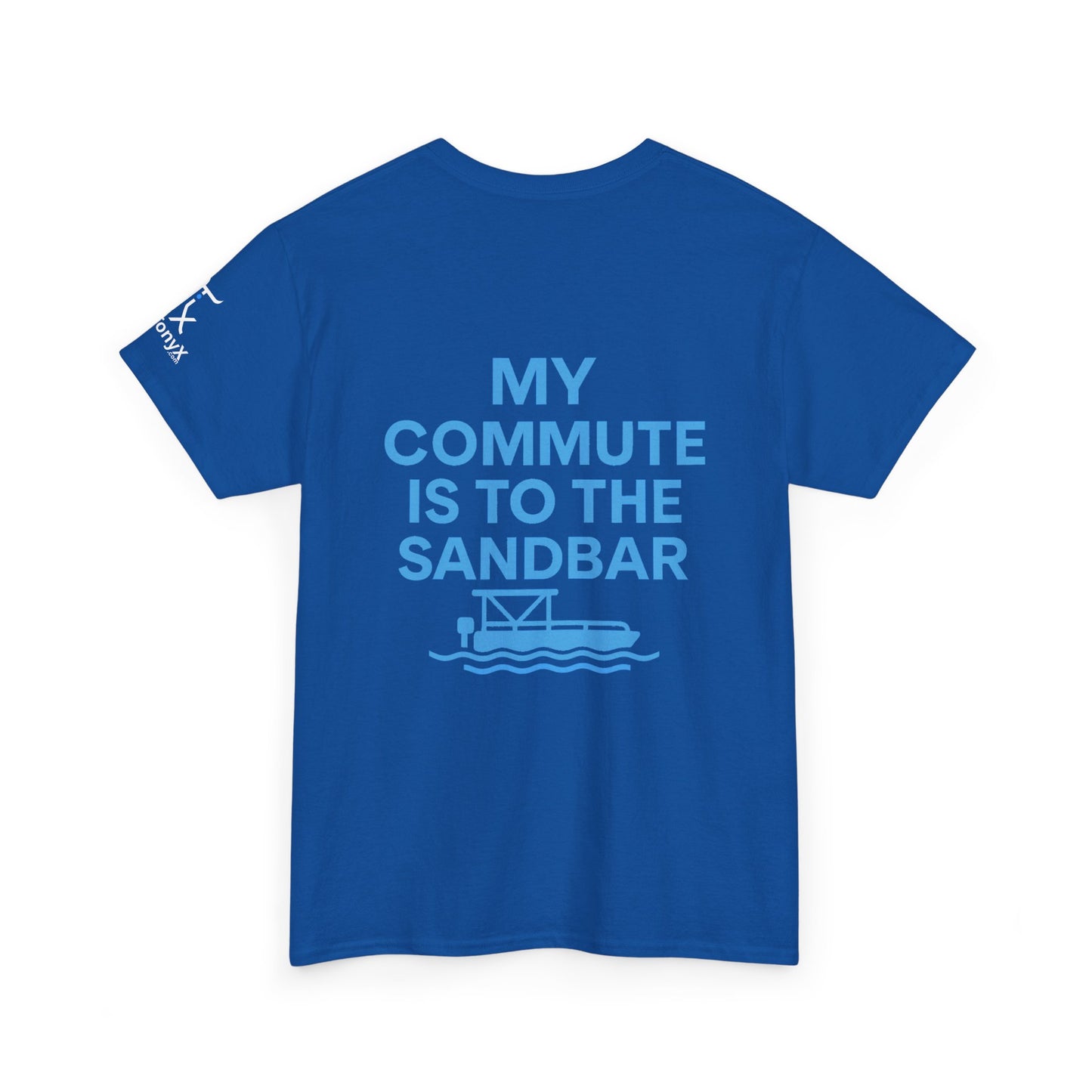 Waves and Weekends Tee - My Commute is to the Sandbar