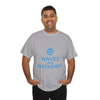 Waves and Weekends Tee - My Commute is to the Sandbar