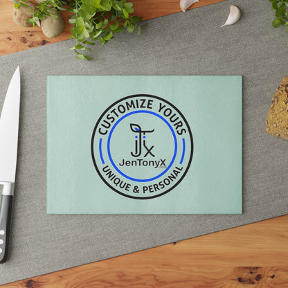Customizable Glass Cutting Board - Personalized Kitchen Glass Chopping Board