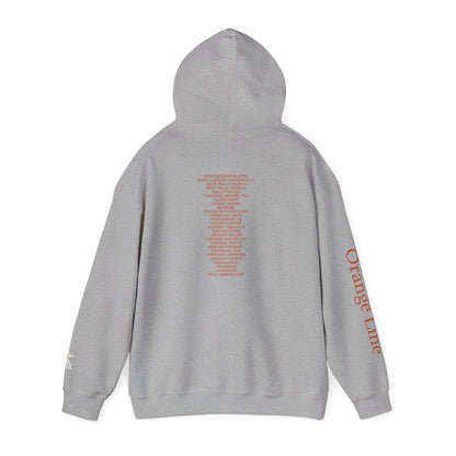 Orange Line Metro Hoodie