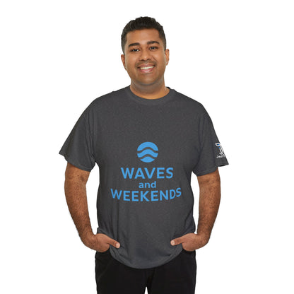 Waves and Weekends Tee - My Commute is to the Sandbar