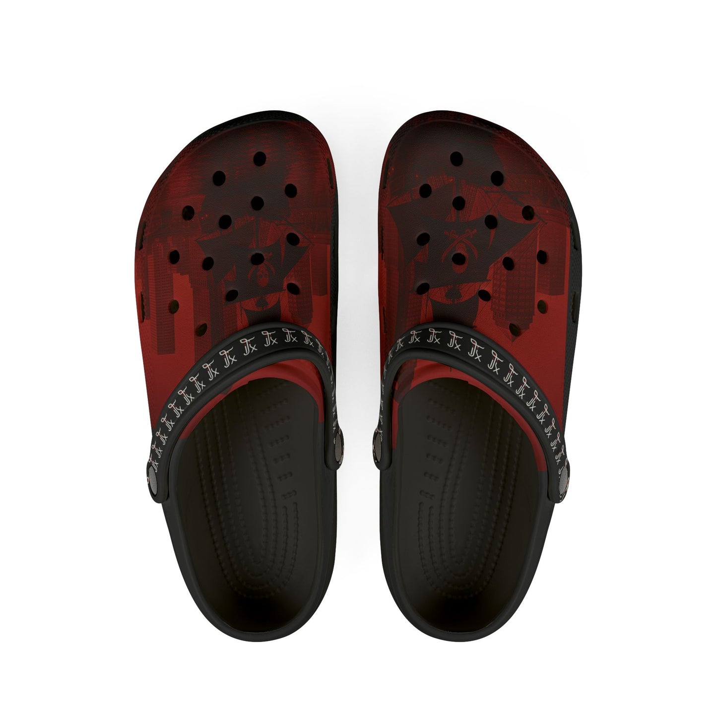 Red Marauders - Gasparilla Edition - Men's and Women's Slides, Clogs, Shoes